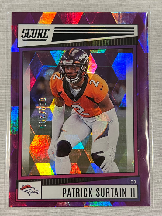 Patrick Surtain II Purple Cracked Ice /299