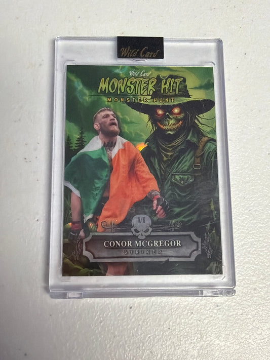 Conor McGregor 1/1 Haunted Hits
