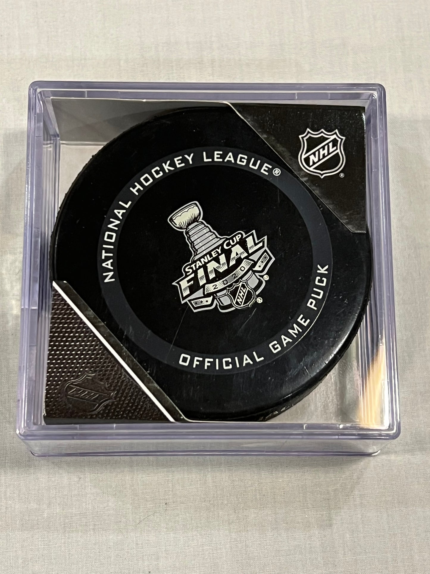 Stanley Cup Finals 2020 Official Game Used Puck