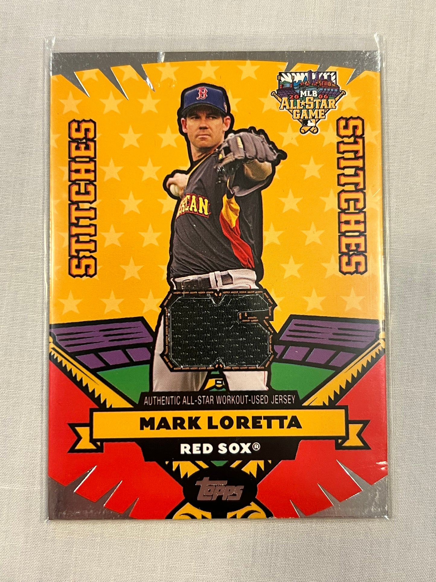 Mark Loretta 2006 All-Star Game patch