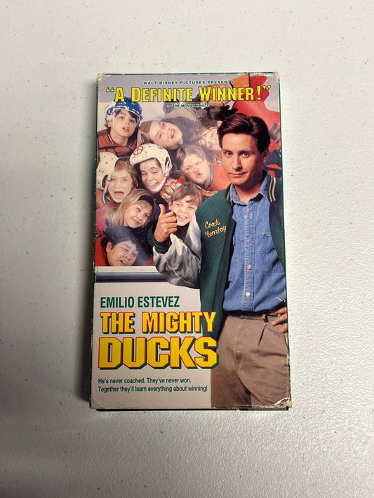 The Mighty Ducks VHS