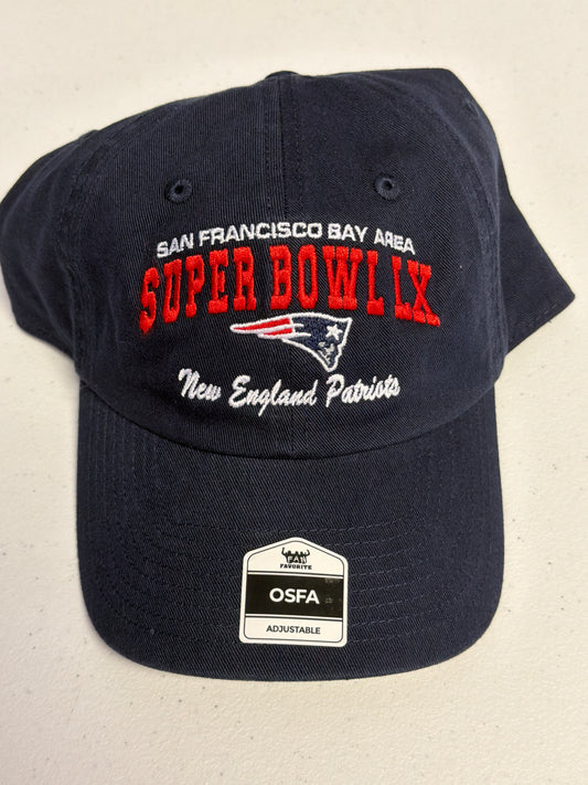 New England Patriots Super Bowl LX Hat