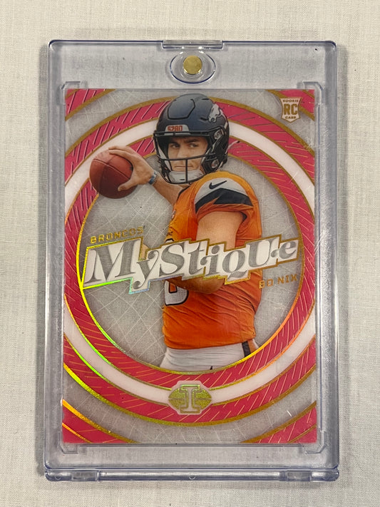 Bo Nix Rookie Orange Mystique /399