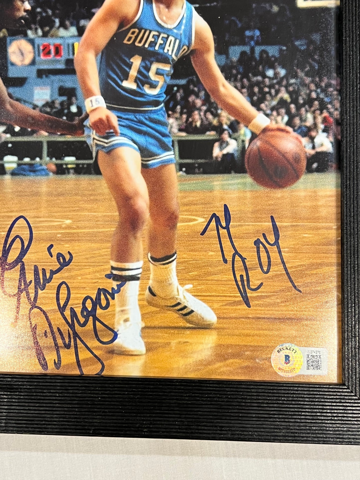 Ernie DiGregorio signed Buffalo Braves picture