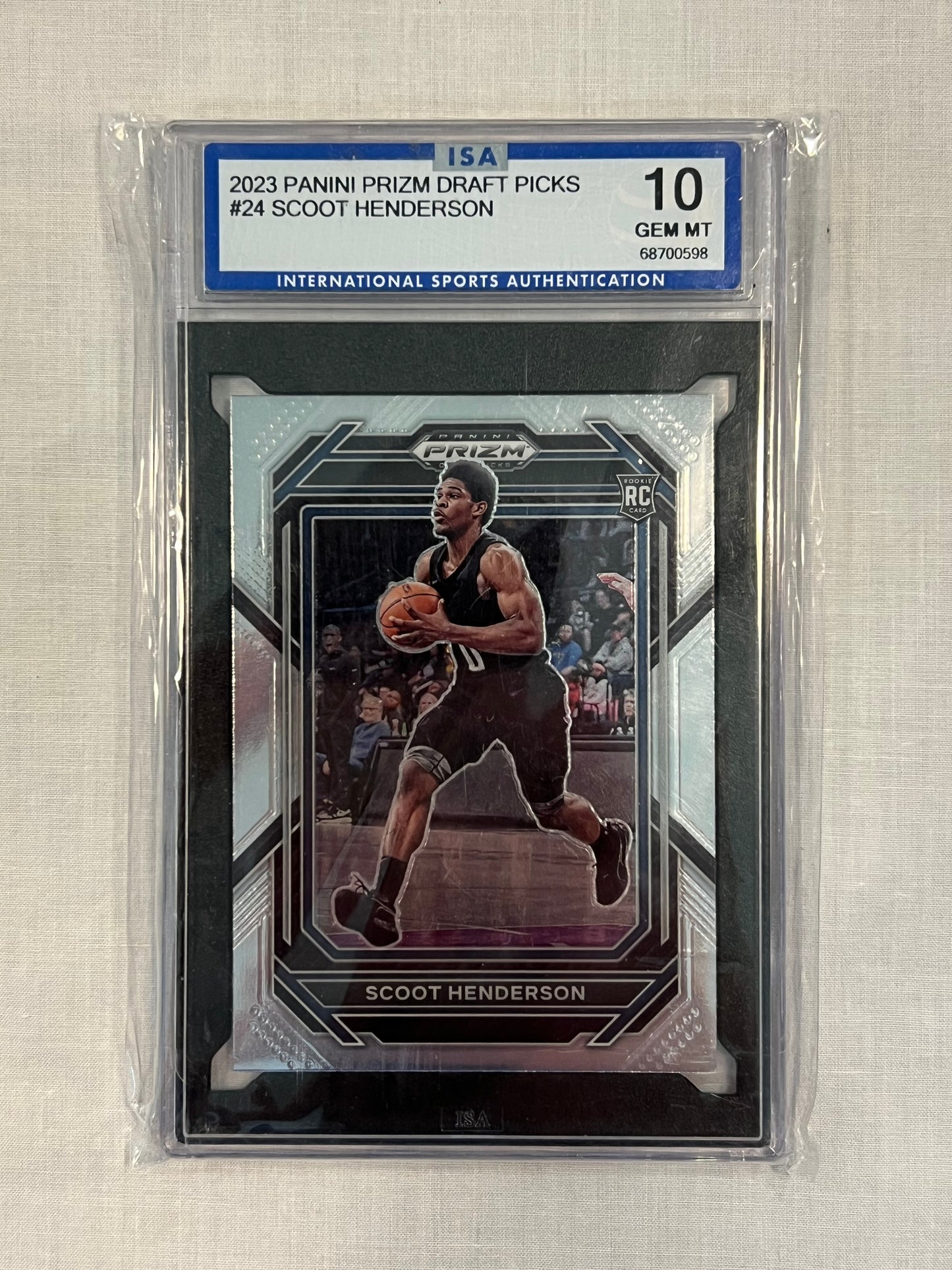 Scoot Henderson ISA 10 Rookie Prizm Draft Picks