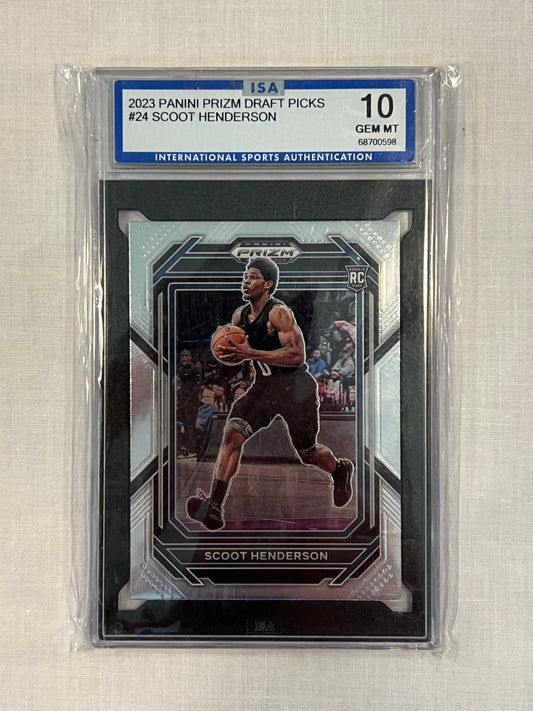 Scoot Henderson ISA 10 Rookie Prizm Draft Picks