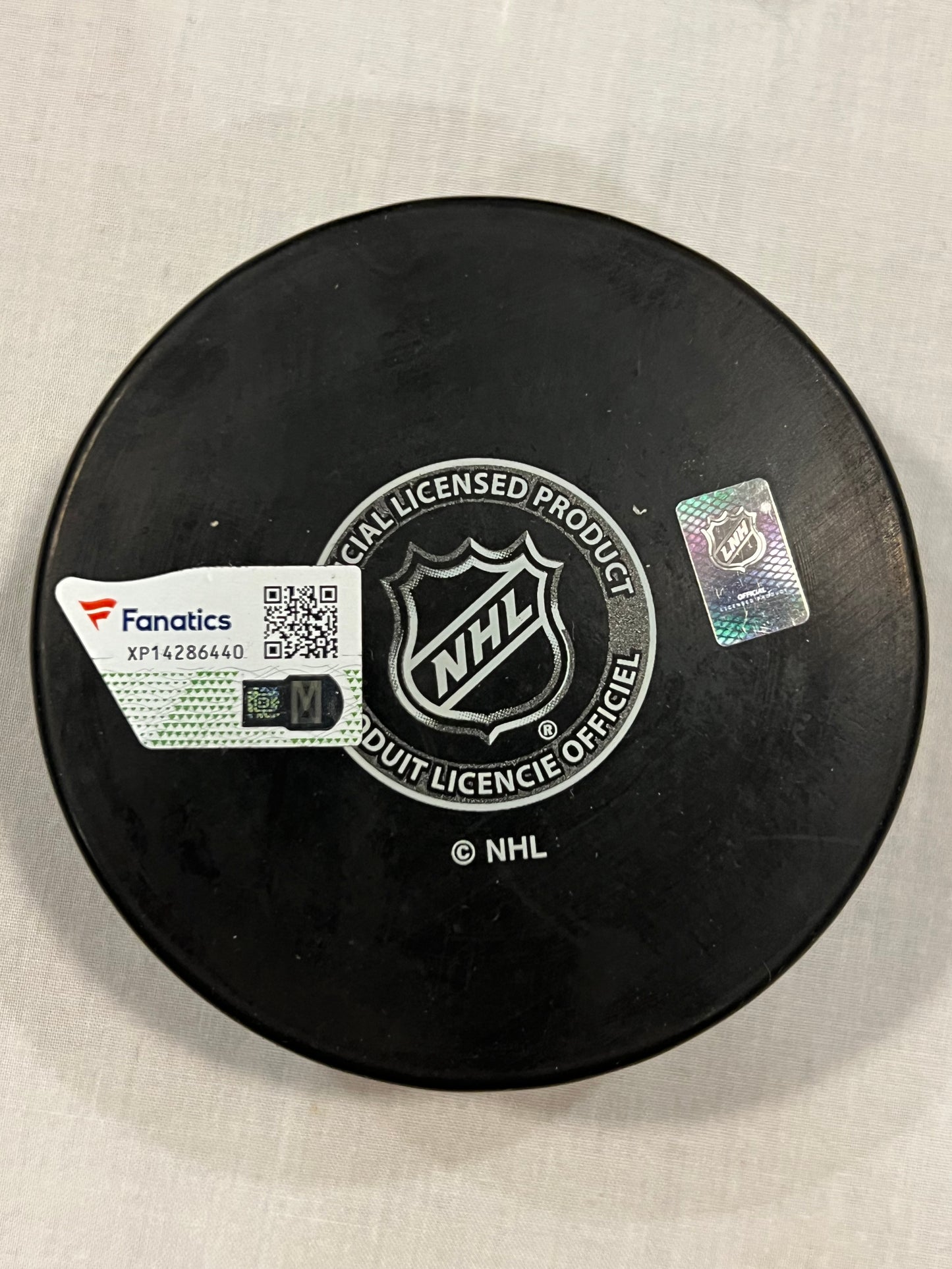 Seattle Kraken Carson Soucy Signed Puck