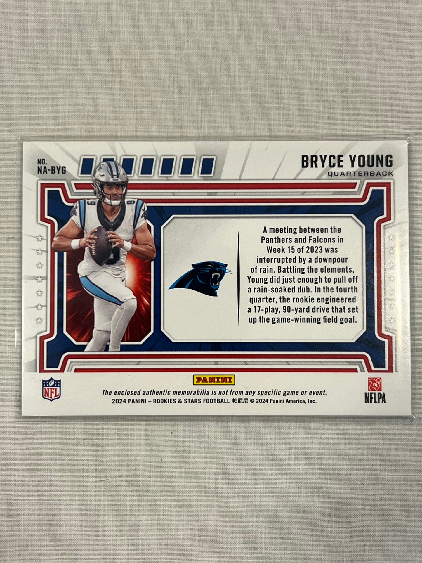 Bryce Young Rookie Patch /399