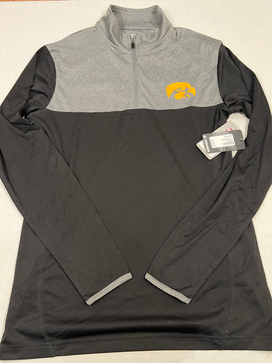 Iowa Hawkeyes Quarter Zip Mens Small Long Sleeve