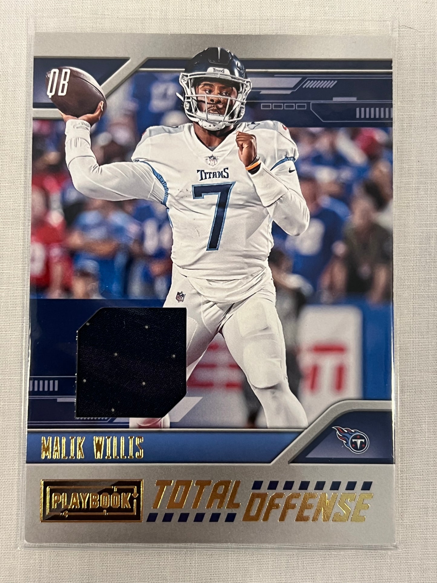 Malik Willis Total Offense Rookie Patch