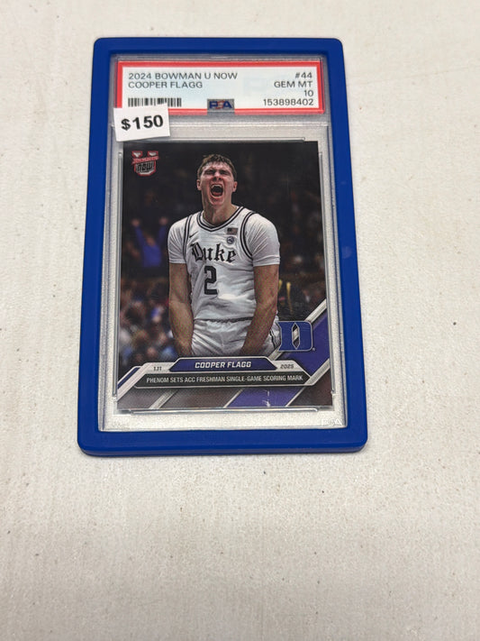 Cooper Flagg Duke Topps Now Rookie PSA 10