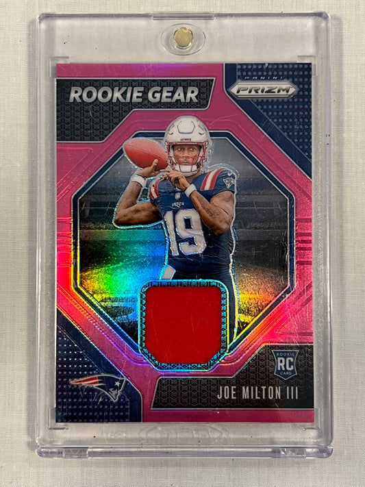 Joe Milton Pink Rookie Patch
