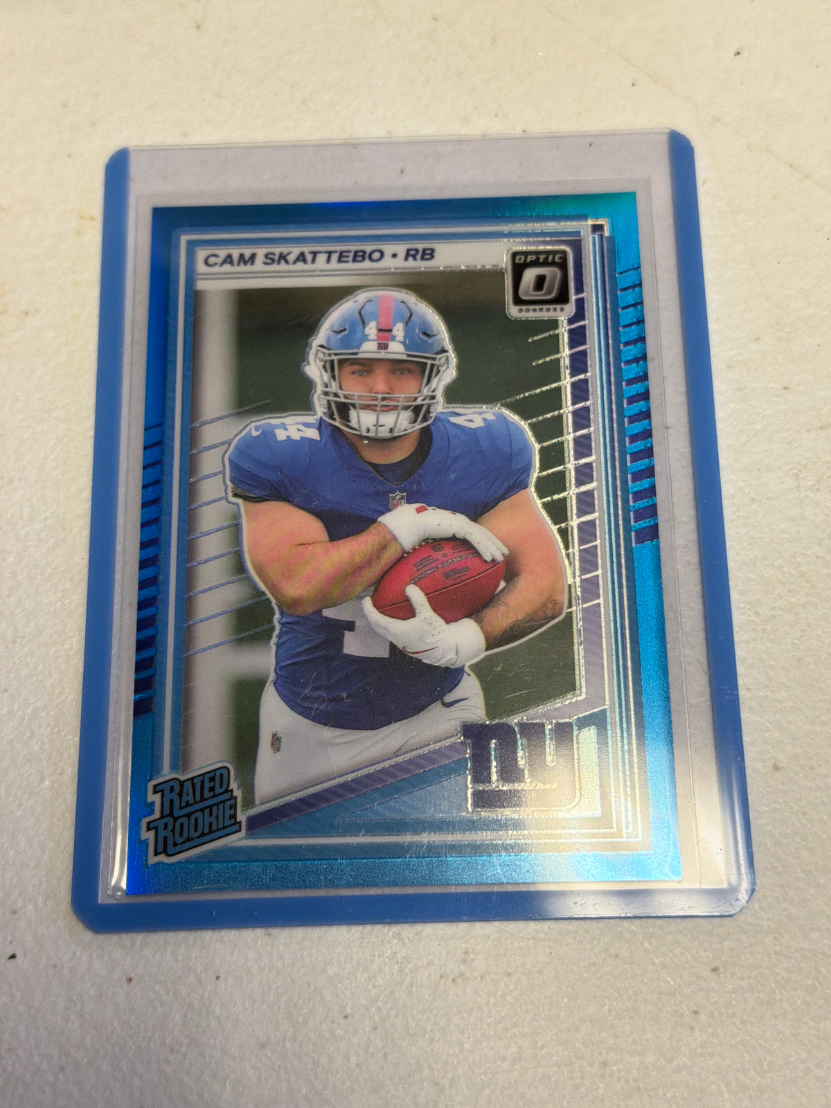 Cam Skattebo /349 Light Blue Rated Rookie