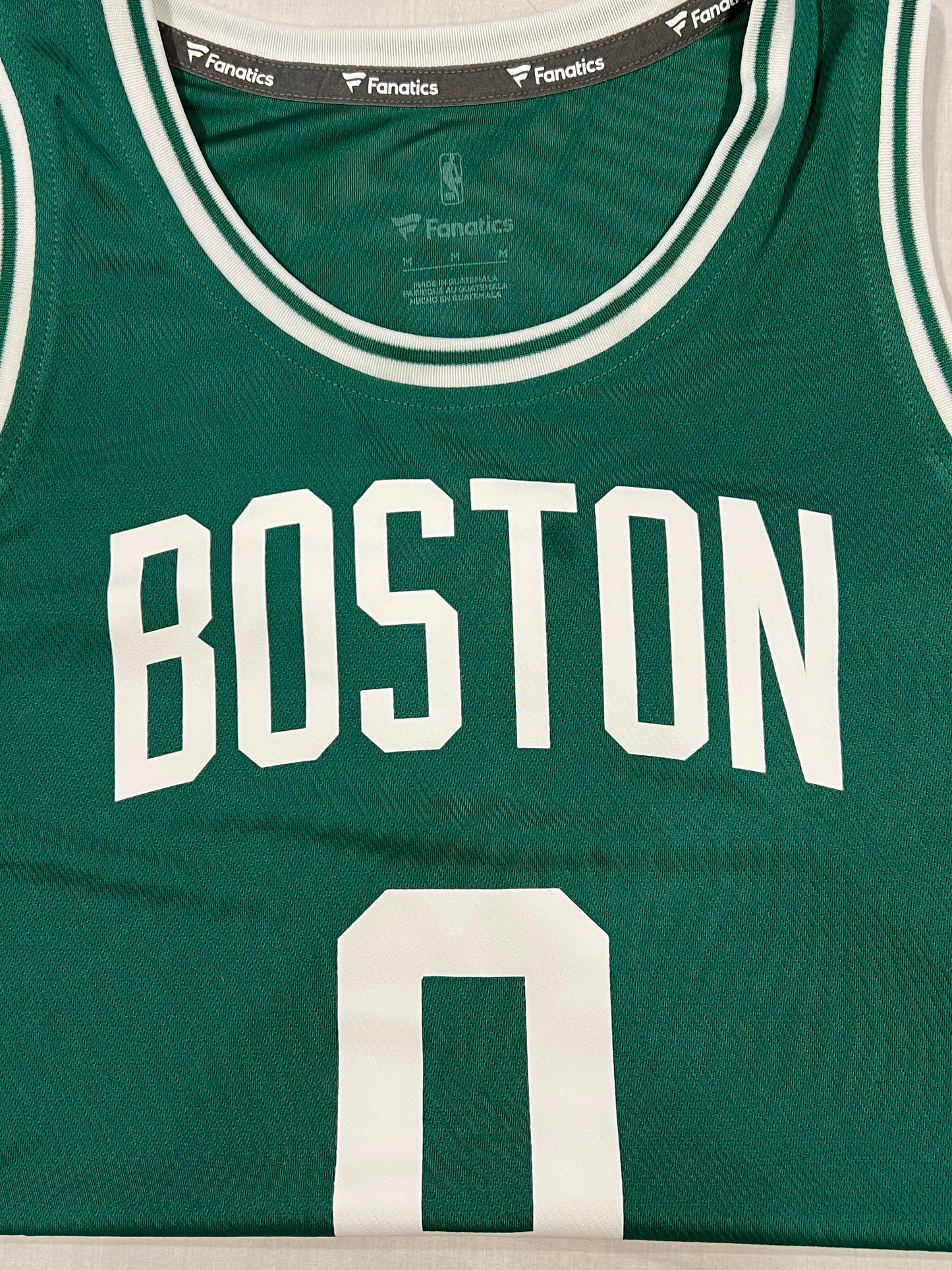 Jayson Tatum Youth M Green Jersey