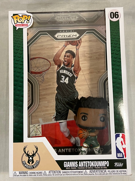 Giannis Antetokounmpo Jumbo Silver Prizm