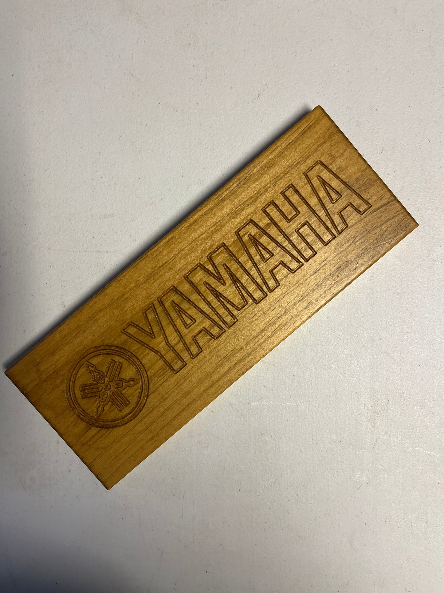 Yamaha Wooden Sign