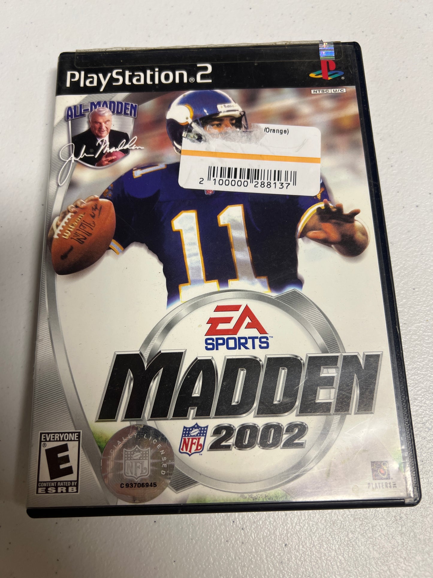 Madden 2002 PS2