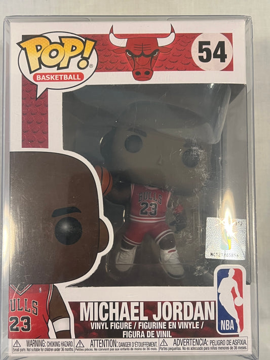 Michael Jordan w/ protective case