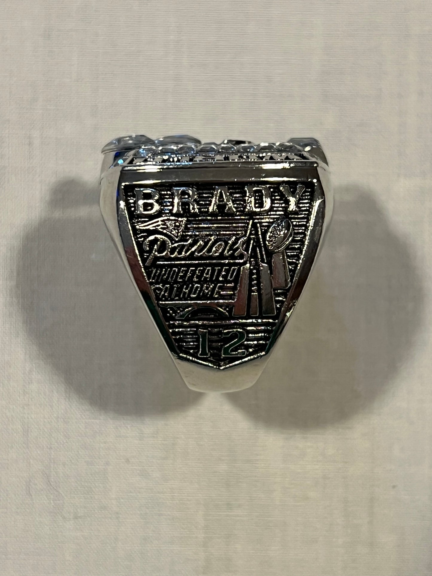 Tom Brady Patriots Super Bowl XXXVIII Championship Replica Ring
