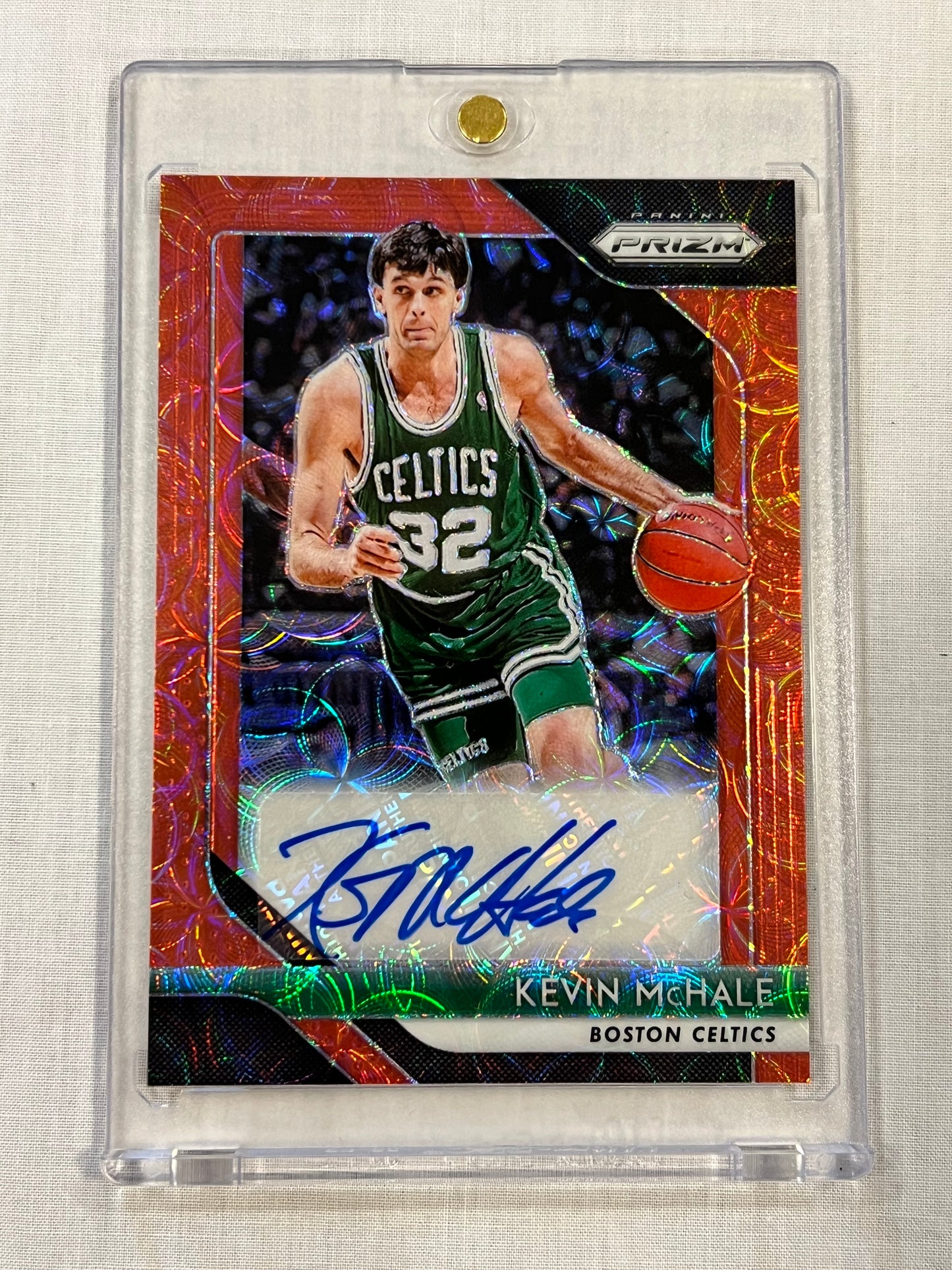 Kevin Mchale Red Prizm Auto