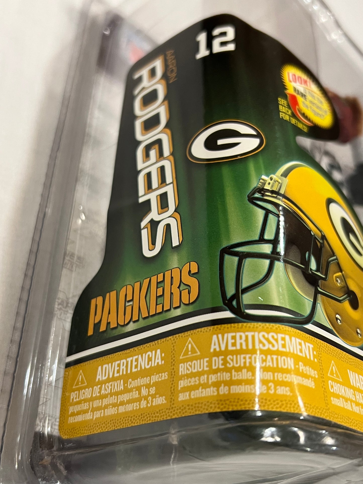 AAron Rodgers Packers Figure