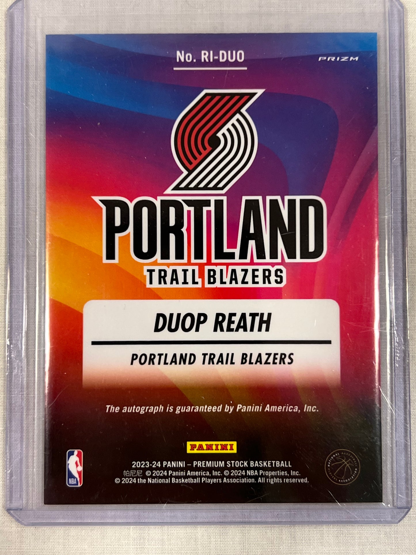 Duop Reath Rookie Ink
