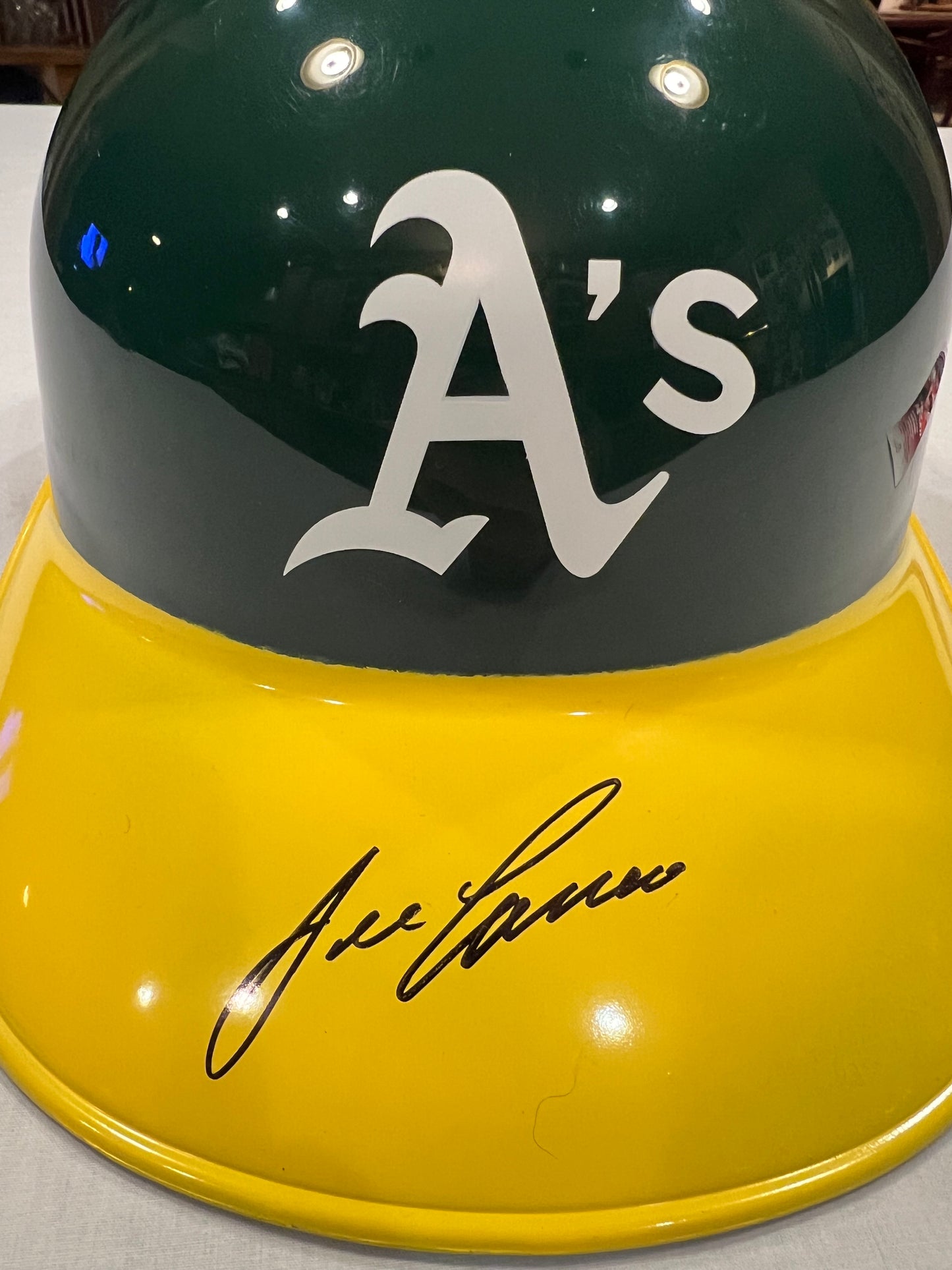 Jose Canseco signed Helmet