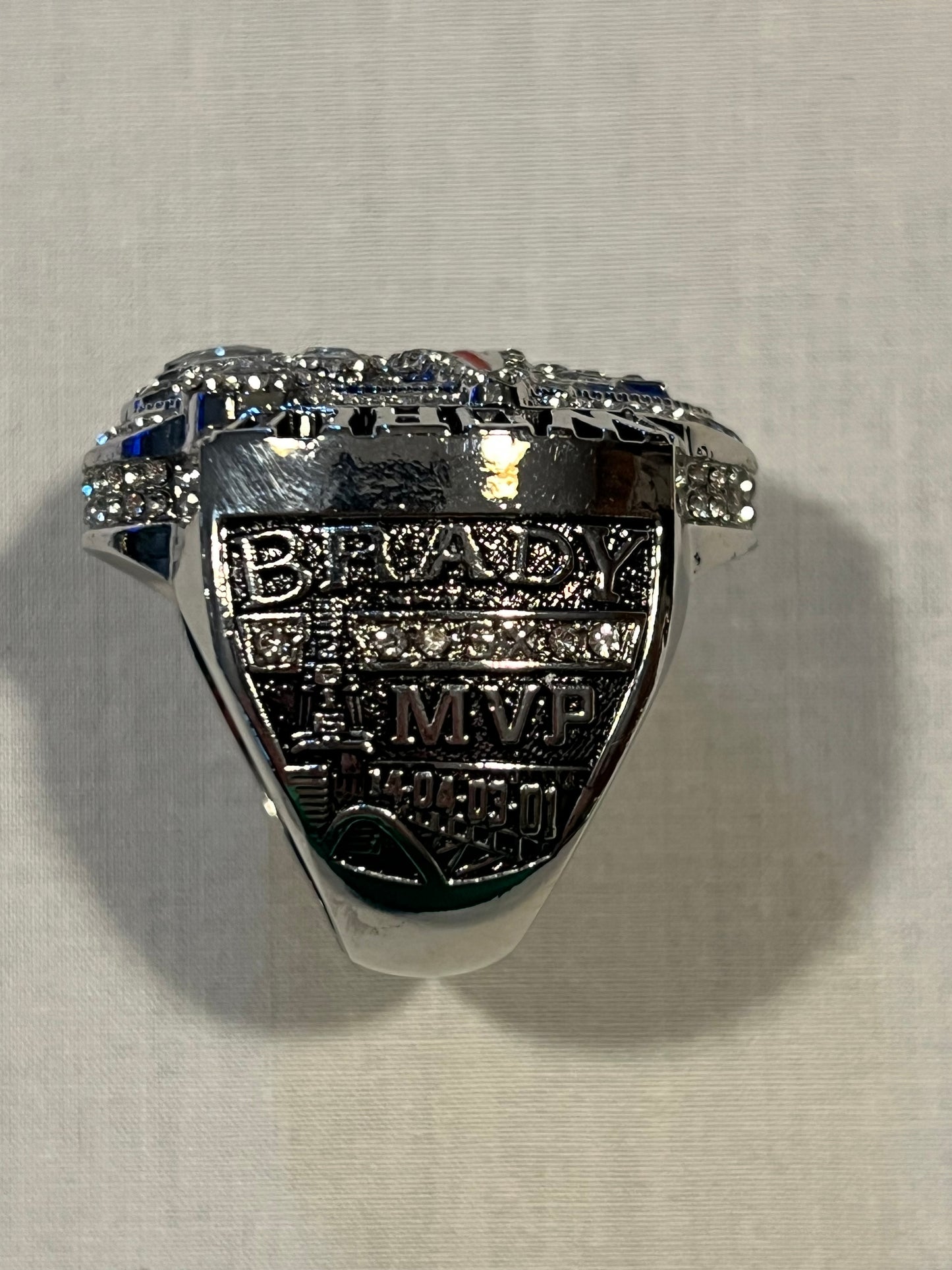 Tom Brady Patriots MVP Super Bowl LI Replica Championship Ring