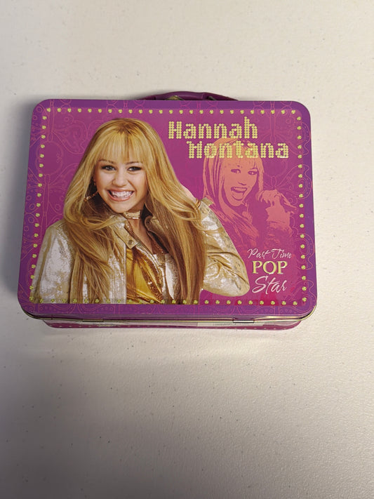 Hannah Montana Tin Lunch Box