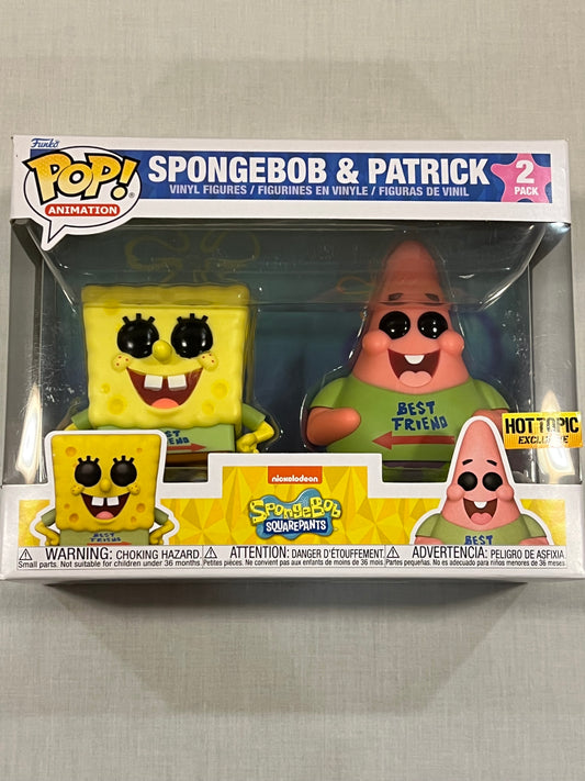 Spongebob & Patrick Hot Topic Exclusive