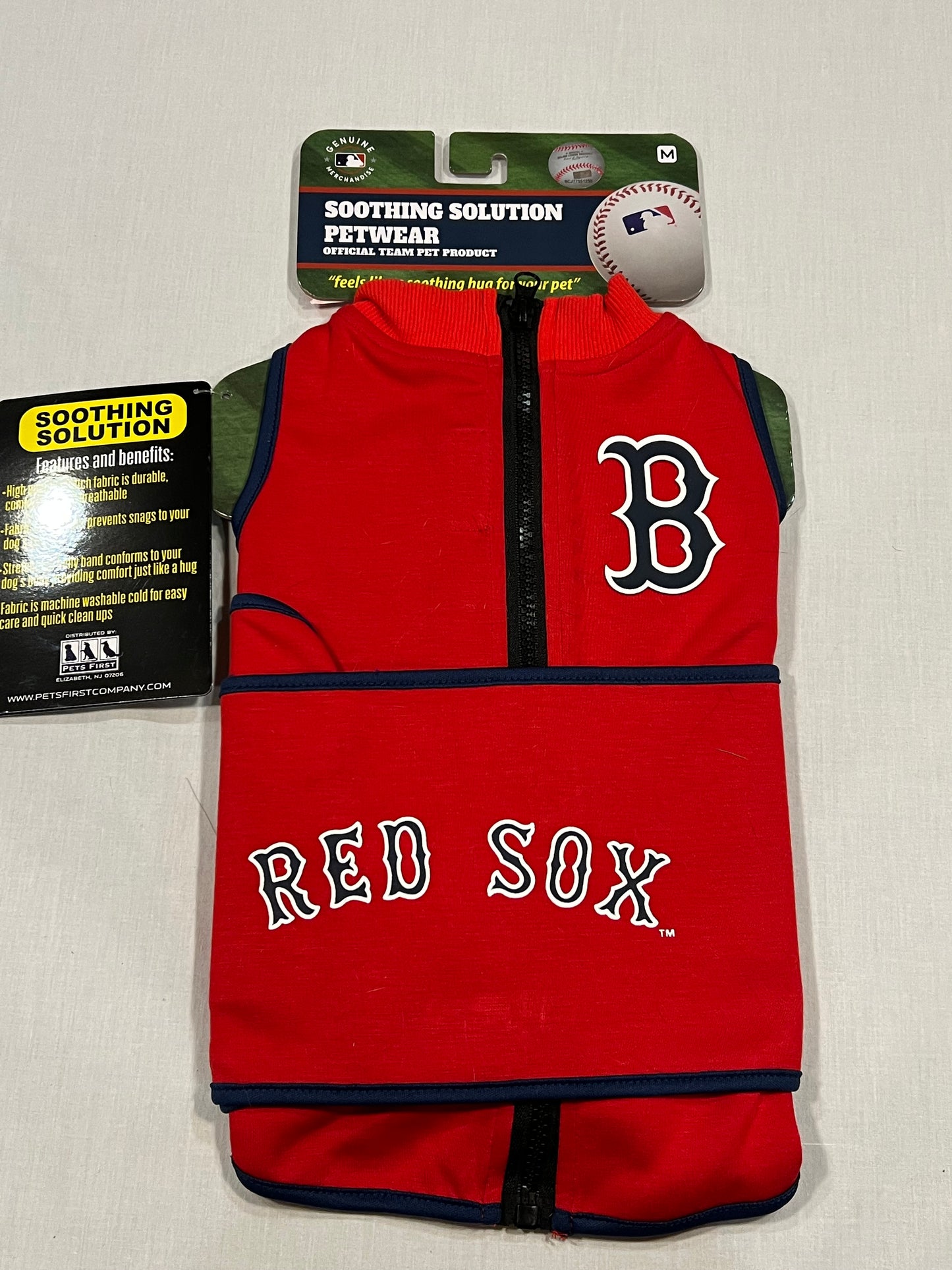 Boston Red Sox Dog Vest