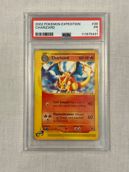 Expedition Charizard PSA 1