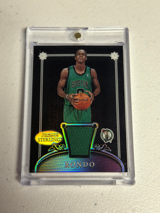 Rajon Rondo Bowman Sterling Black /25