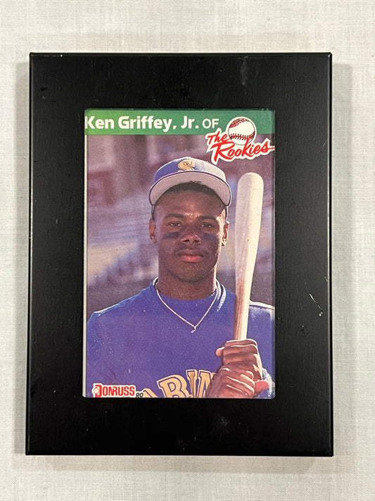 Ken Griffey Jr Rookie Card Framed