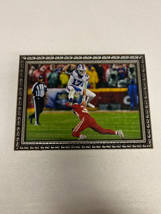 Josh Allen Framed Picture
