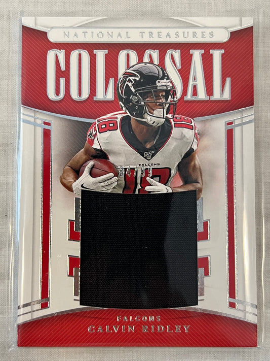 Calvin Ridley National Treasures Colossal Patch /99