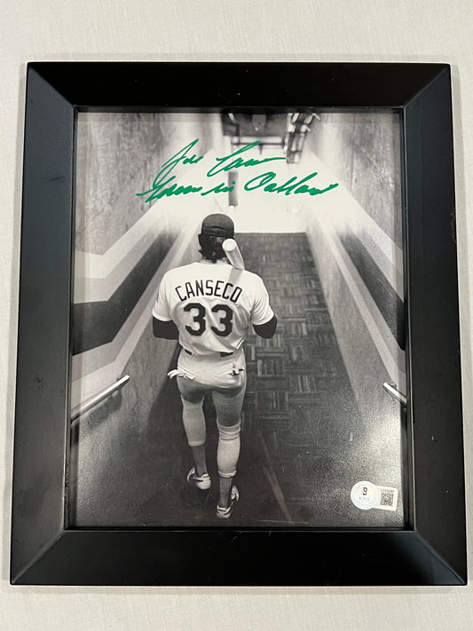 Jose Canseco signed Picture