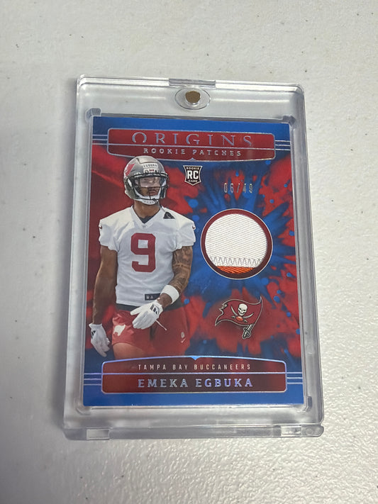 Emeka Egbuka Origins RC Patch /49