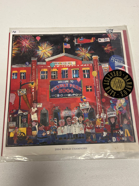 Boston Red Sox 2004 World Champions Limited Edition Print