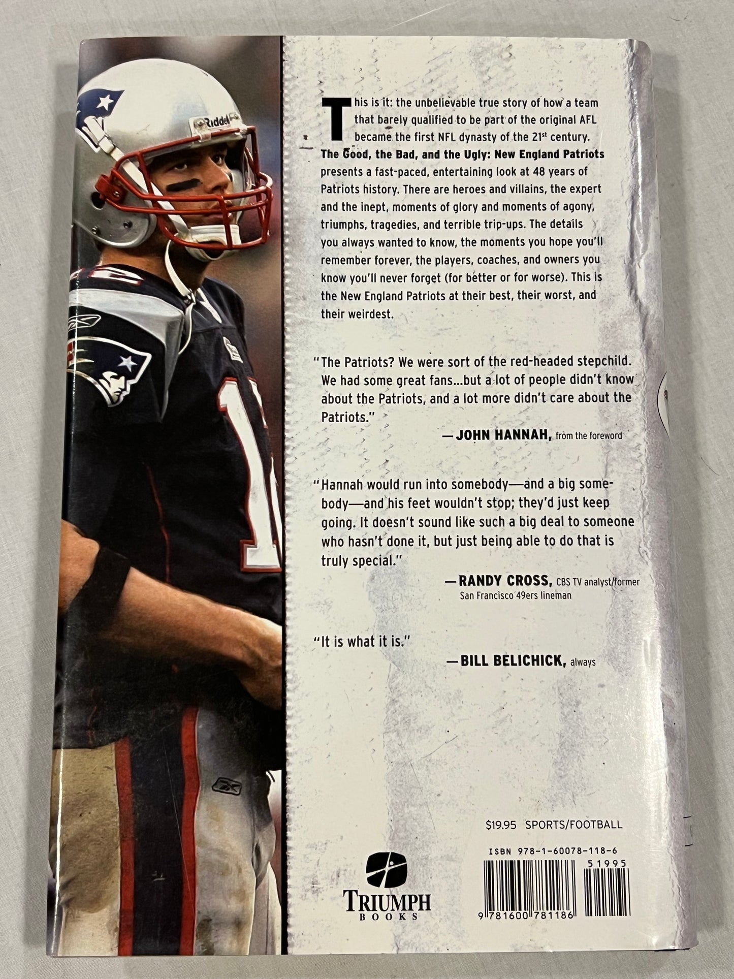 New England Patriots Hardcover Book