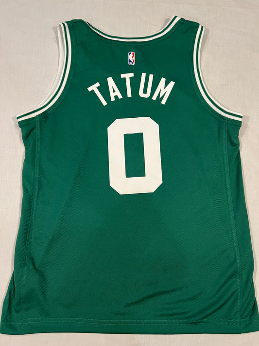 Jayson Tatum Youth M Green Jersey