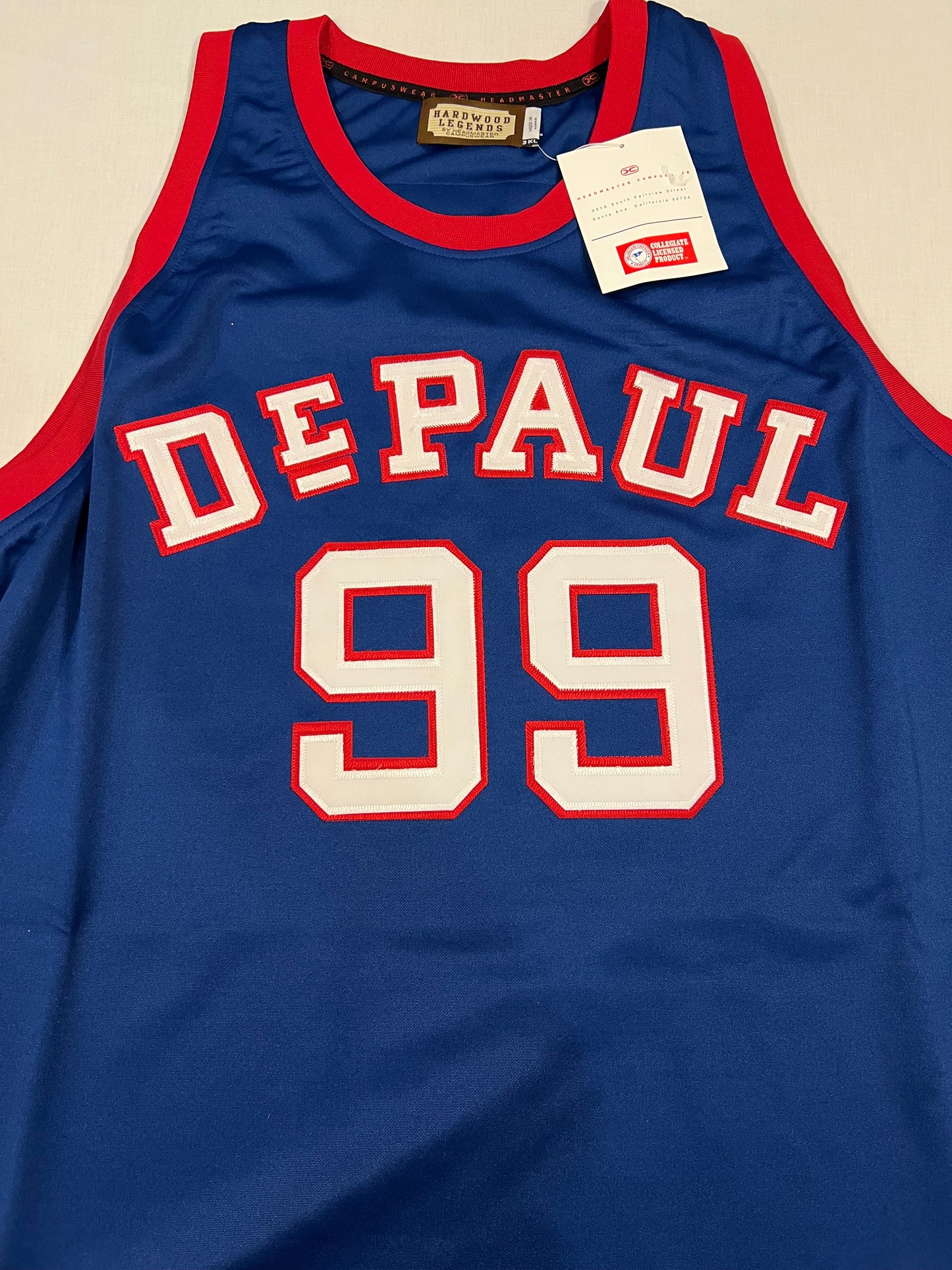 George Mikan Depaul Mens 3x Jersey