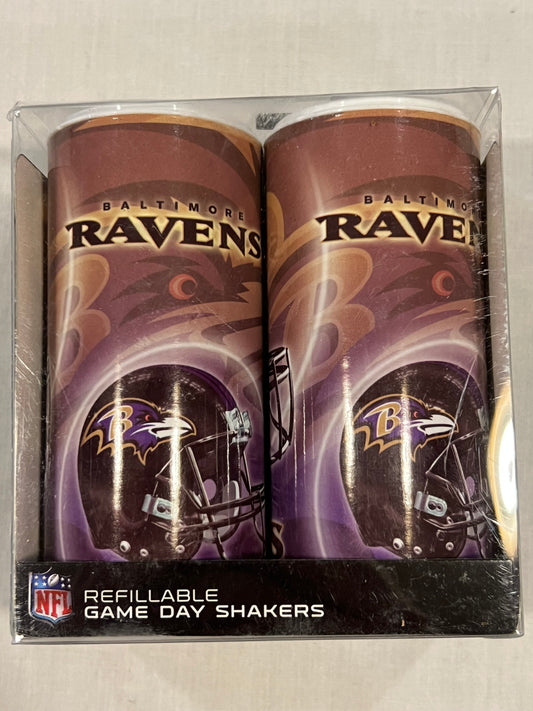 Baltimore Ravens Salt & Pepper Shakers