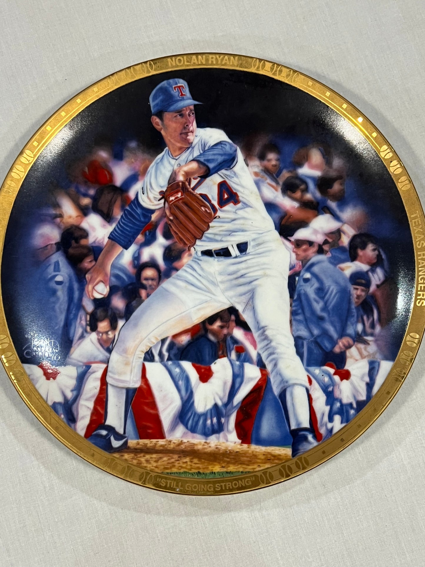 Nolan Ryan 1993 Limited Edition Plate
