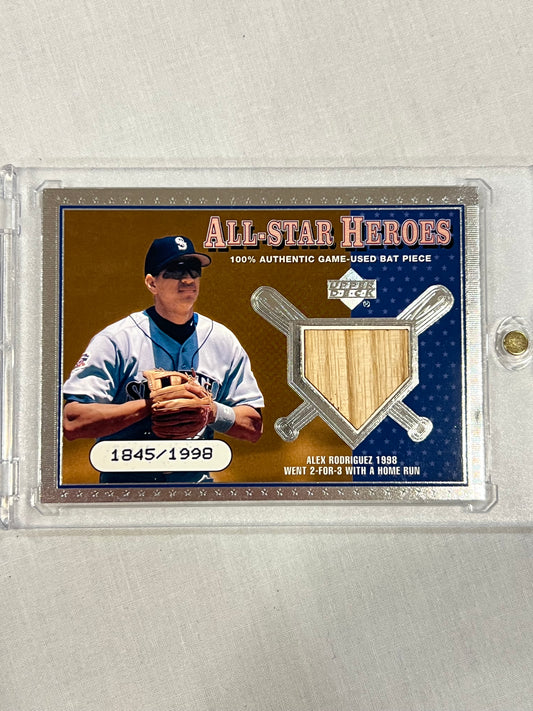 Alex Rodriguez All-Star Heroes Bat /1998