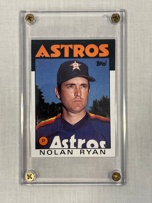 Nolan Ryan 1986 Topps HOF