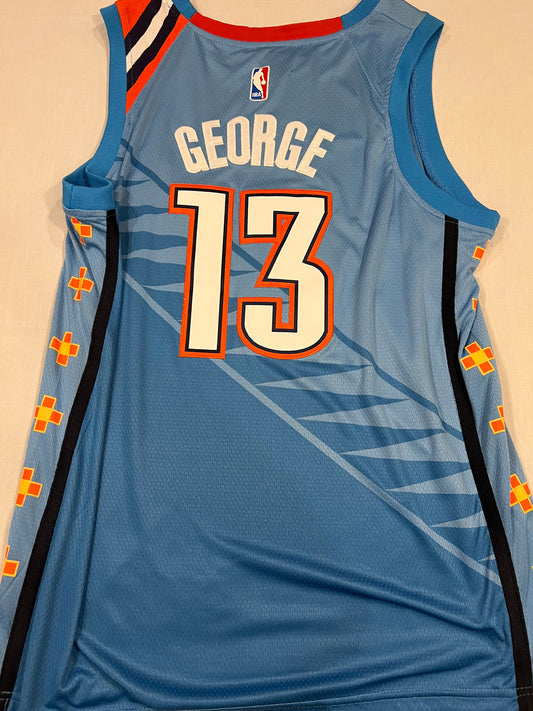 Paul George 2018 Rare OKC Statement Edition Mens Large Jersey
