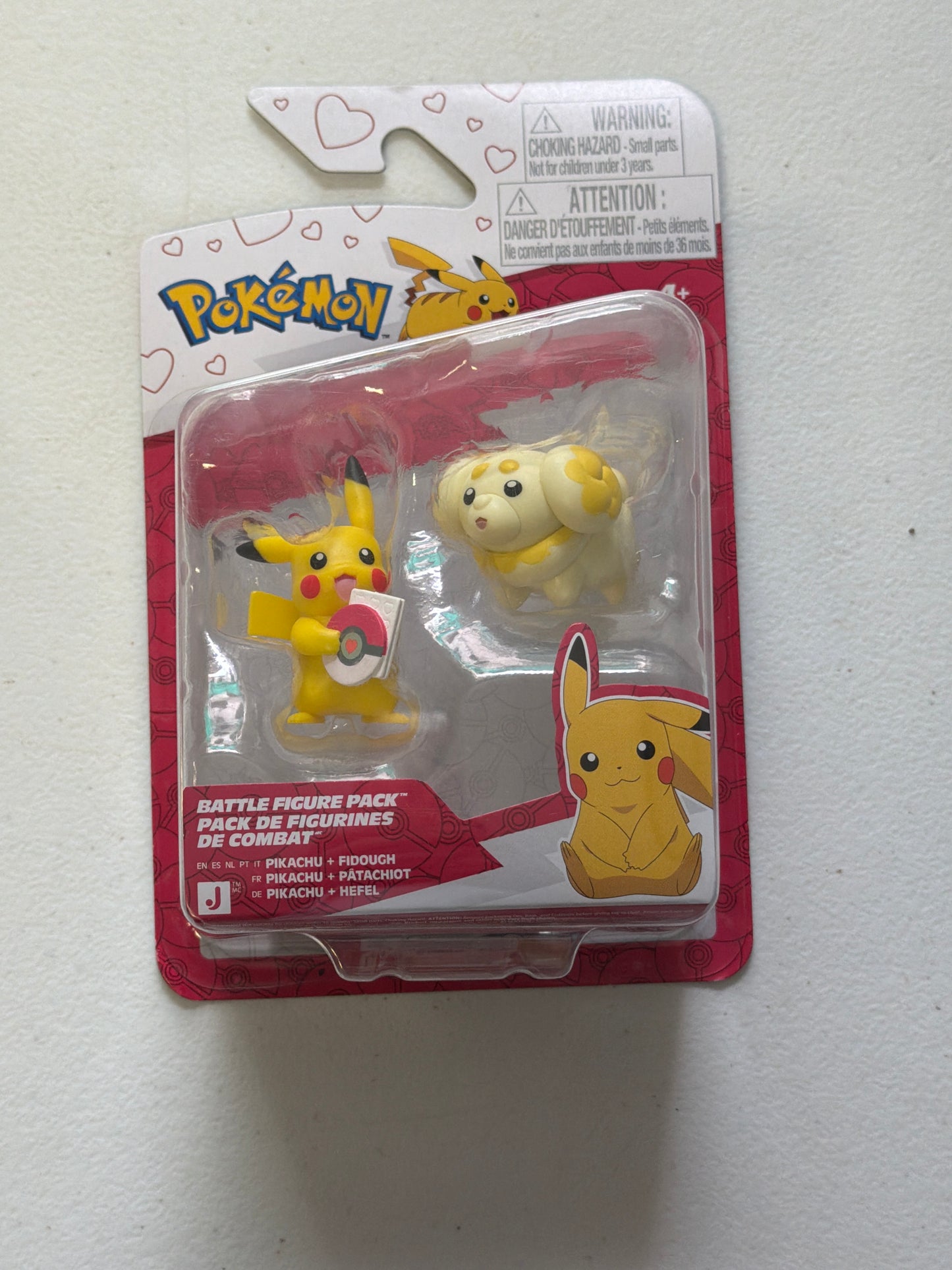 Pokemon Battle Figure Pikachu & Fidough
