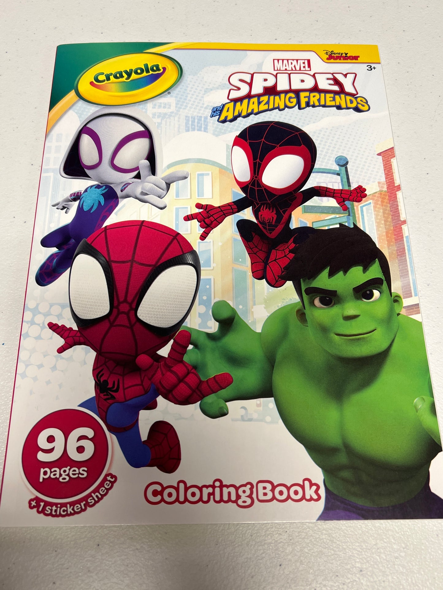Spidey and his Amazing Friends Coloring Book