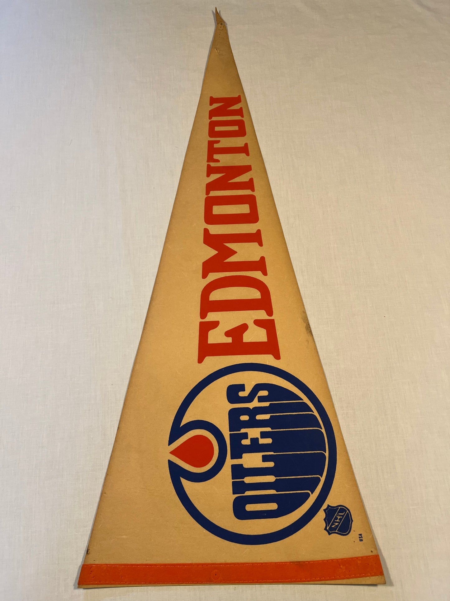 Edmonton Oilers Vintage Pennant